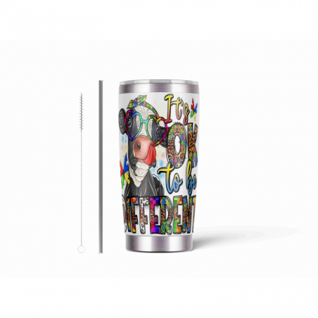 20oz Stainless Tumbler w/ Magnet Sliding Lid- Printed direct to Tumbler 993