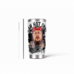 20oz Stainless Tumbler w/ Magnet Sliding Lid- Printed direct to Tumbler 994