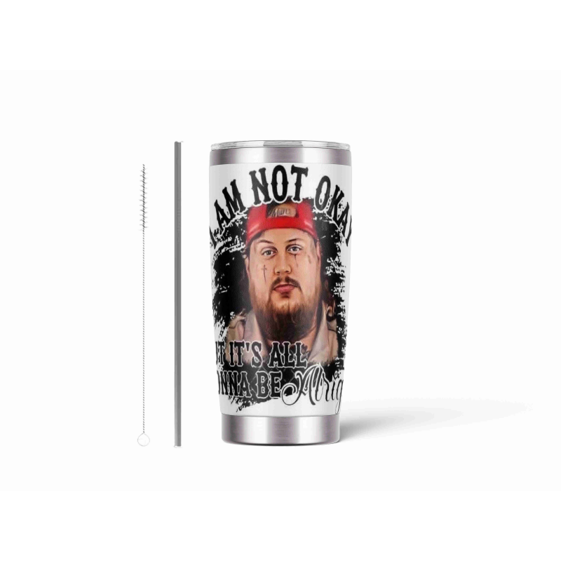 20oz Stainless Tumbler w/ Magnet Sliding Lid- Printed direct to Tumbler 994