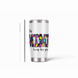 20oz Stainless Tumbler w/ Magnet Sliding Lid- Printed direct to Tumbler 1000