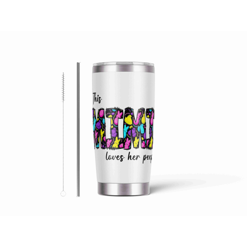 20oz Stainless Tumbler w/ Magnet Sliding Lid- Printed direct to Tumbler 1000