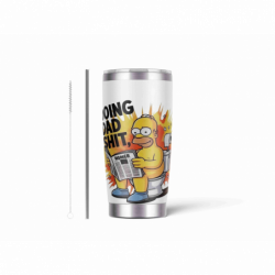 20oz Stainless Tumbler w/ Magnet Sliding Lid- Printed direct to Tumbler 1002
