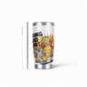 20oz Stainless Tumbler w/ Magnet Sliding Lid- Printed direct to Tumbler 1002