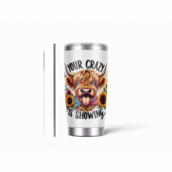 20oz Stainless Tumbler w/ Magnet Sliding Lid- Printed direct to Tumbler 1003