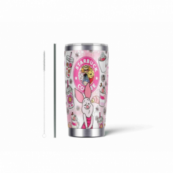20oz Stainless Tumbler w/ Magnet Sliding Lid- Printed direct to Tumbler 1006