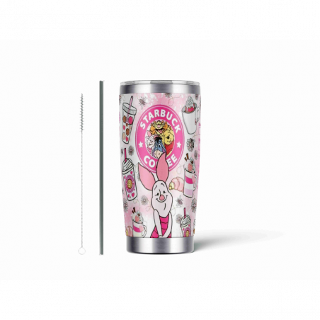 20oz Stainless Tumbler w/ Magnet Sliding Lid- Printed direct to Tumbler 1006