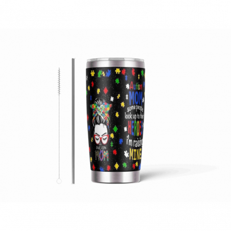 20oz Stainless Tumbler w/ Magnet Sliding Lid- Printed direct to Tumbler 1009