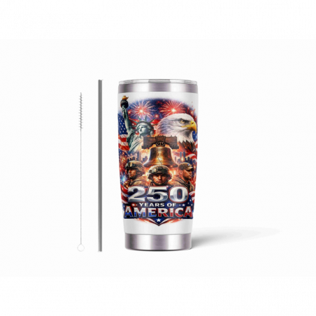 20oz Stainless Tumbler w/ Magnet Sliding Lid- Printed direct to Tumbler 1011
