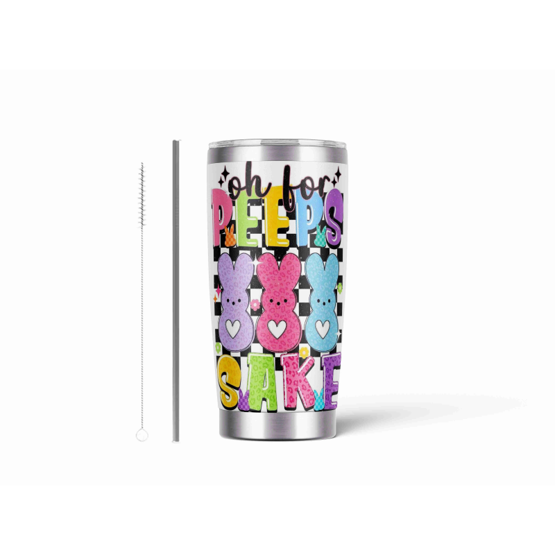 20oz Stainless Tumbler w/ Magnet Sliding Lid- Printed direct to Tumbler 1019