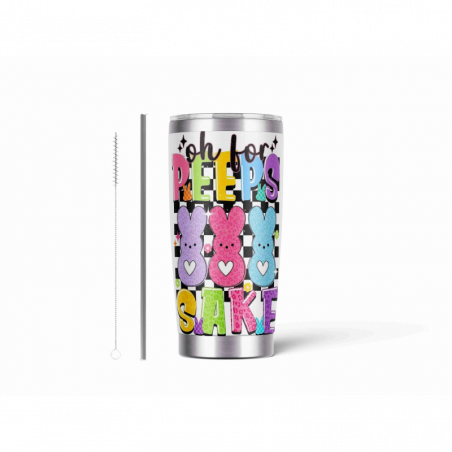 20oz Stainless Tumbler w/ Magnet Sliding Lid- Printed direct to Tumbler 1019