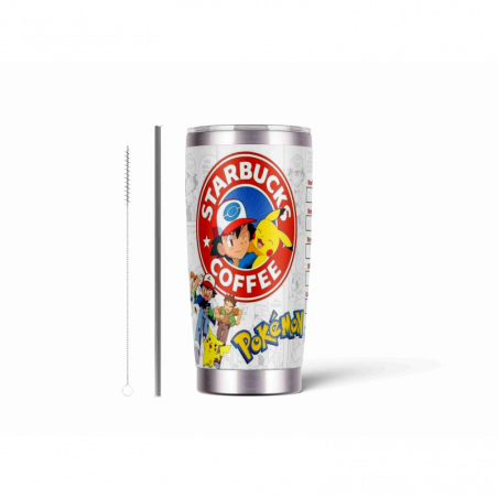 20oz Stainless Tumbler w/ Magnet Sliding Lid- Printed direct to Tumbler 1020