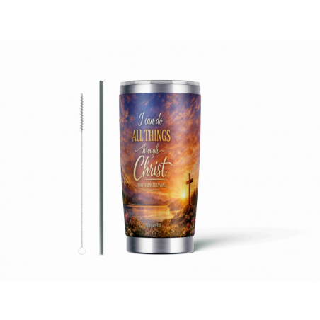 20oz Stainless Tumbler w/ Magnet Sliding Lid- Printed direct to Tumbler 1023
