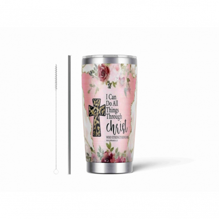 20oz Stainless Tumbler w/ Magnet Sliding Lid- Printed direct to Tumbler 1026