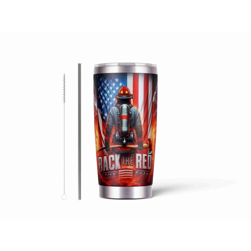 20oz Stainless Tumbler w/ Magnet Sliding Lid- Printed direct to Tumbler 1027