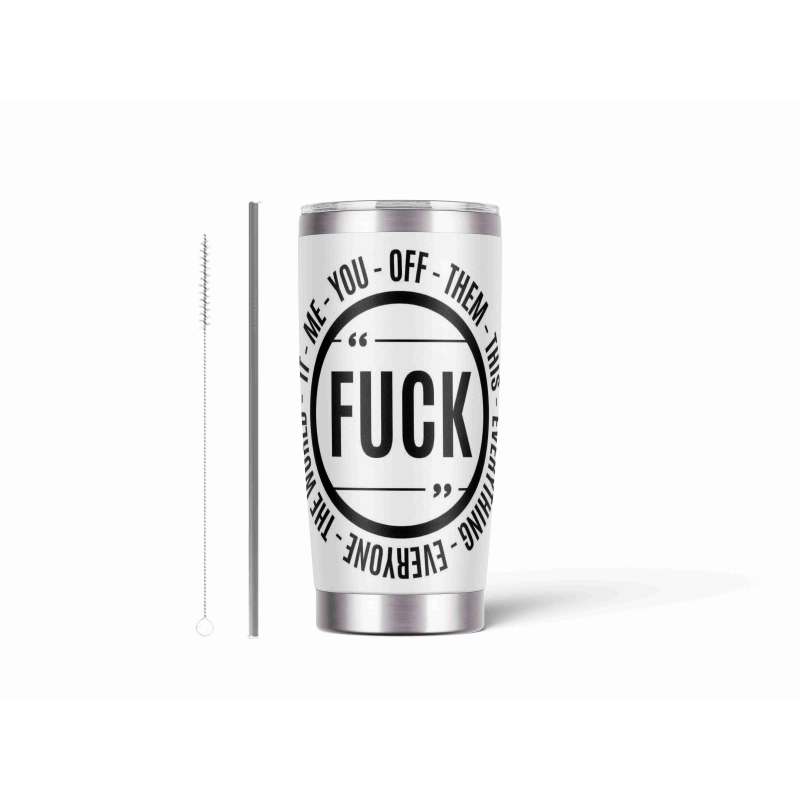 20oz Stainless Tumbler w/ Magnet Sliding Lid- Printed direct to Tumbler 1031