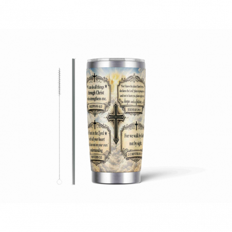 20oz Stainless Tumbler w/ Magnet Sliding Lid- Printed direct to Tumbler 1035