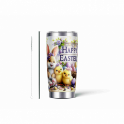 20oz Stainless Tumbler w/ Magnet Sliding Lid- Printed direct to Tumbler 1039