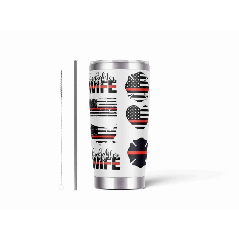 20oz Stainless Tumbler w/ Magnet Sliding Lid- Printed direct to Tumbler 1043