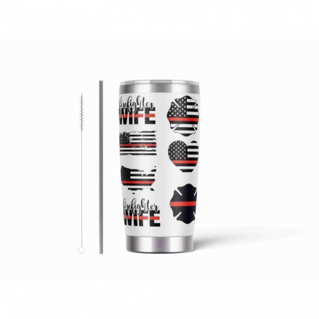 20oz Stainless Tumbler w/ Magnet Sliding Lid- Printed direct to Tumbler 1043