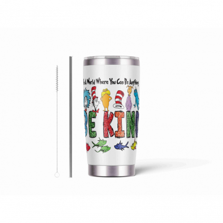 20oz Stainless Tumbler w/ Magnet Sliding Lid- Printed direct to Tumbler 1054