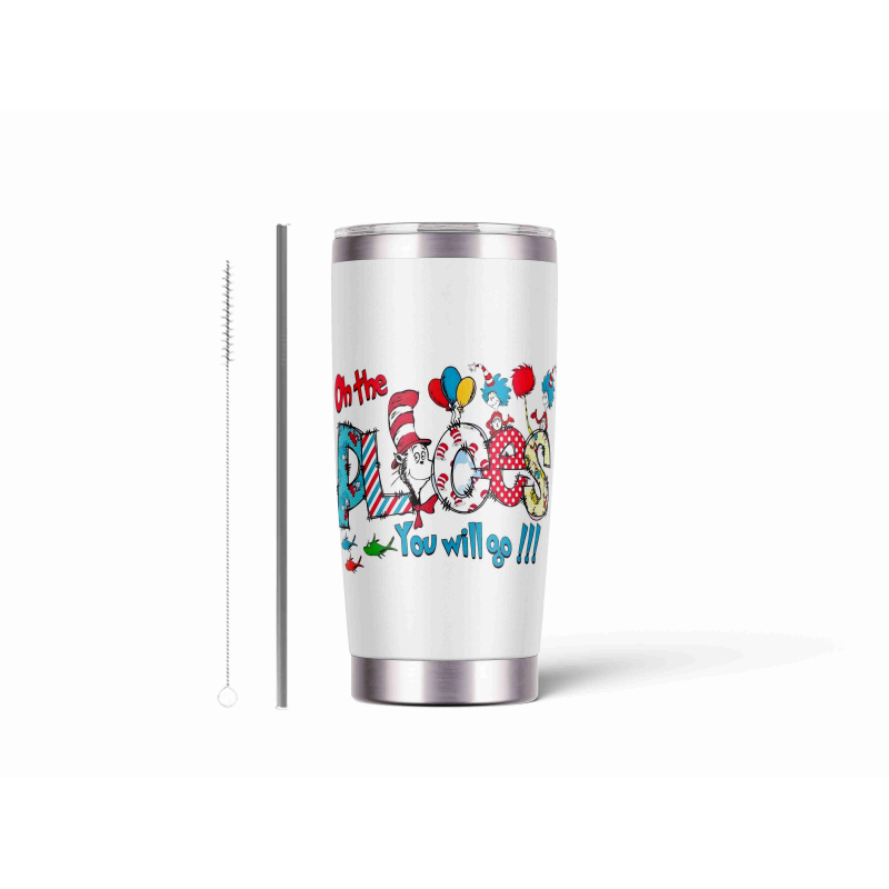 20oz Stainless Tumbler w/ Magnet Sliding Lid- Printed direct to Tumbler 1055