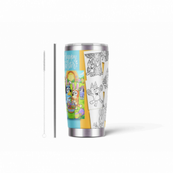 20oz Stainless Tumbler w/ Magnet Sliding Lid- Printed direct to Tumbler 1060