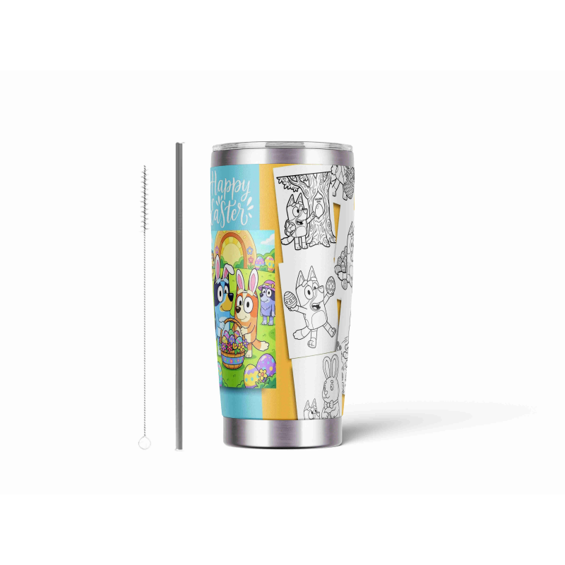 20oz Stainless Tumbler w/ Magnet Sliding Lid- Printed direct to Tumbler 1060