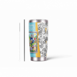 20oz Stainless Tumbler w/ Magnet Sliding Lid- Printed direct to Tumbler 1063