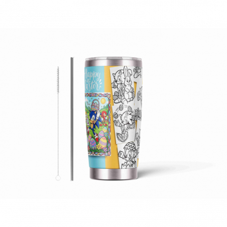 20oz Stainless Tumbler w/ Magnet Sliding Lid- Printed direct to Tumbler 1063