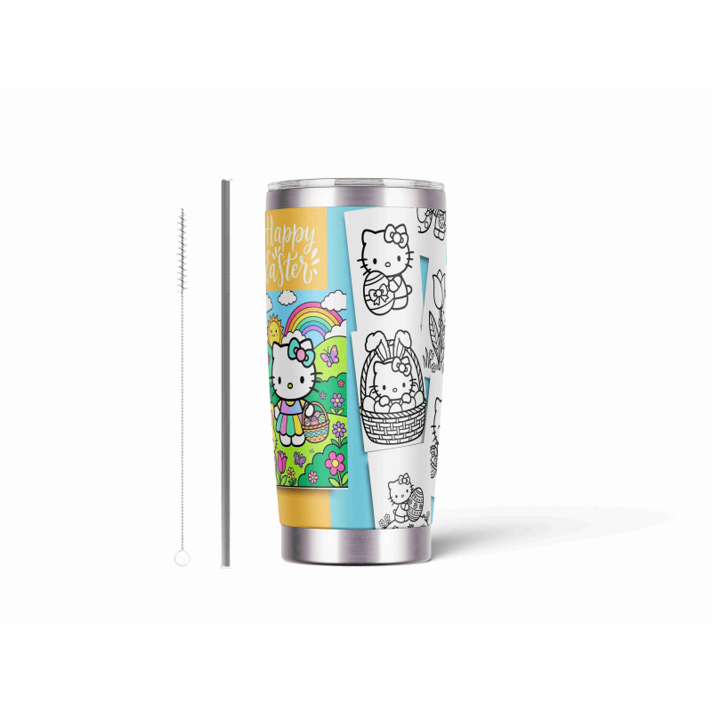 20oz Stainless Tumbler w/ Magnet Sliding Lid- Printed direct to Tumbler 1065