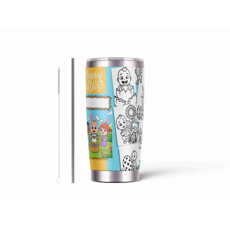 20oz Stainless Tumbler w/ Magnet Sliding Lid- Printed direct to Tumbler 1066