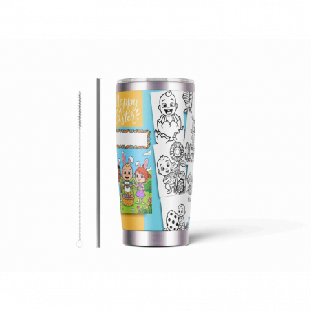 20oz Stainless Tumbler w/ Magnet Sliding Lid- Printed direct to Tumbler 1066