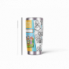 20oz Stainless Tumbler w/ Magnet Sliding Lid- Printed direct to Tumbler 1066