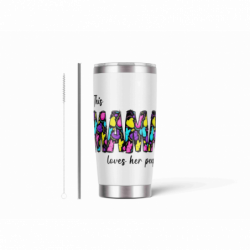20oz Stainless Tumbler w/ Magnet Sliding Lid- Printed direct to Tumbler 1070