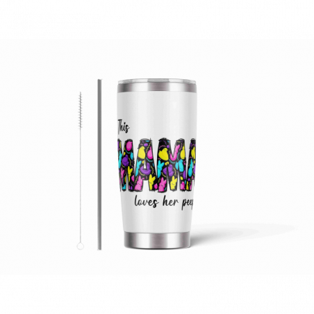 20oz Stainless Tumbler w/ Magnet Sliding Lid- Printed direct to Tumbler 1070