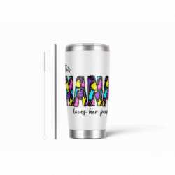 20oz Stainless Tumbler w/ Magnet Sliding Lid- Printed direct to Tumbler 1071