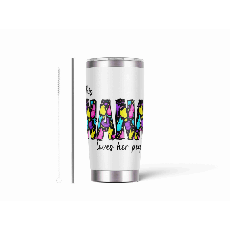 20oz Stainless Tumbler w/ Magnet Sliding Lid- Printed direct to Tumbler 1071
