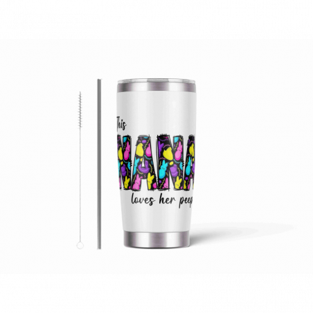 20oz Stainless Tumbler w/ Magnet Sliding Lid- Printed direct to Tumbler 1071