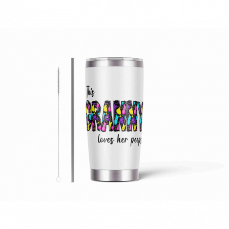 20oz Stainless Tumbler w/ Magnet Sliding Lid- Printed direct to Tumbler 1073