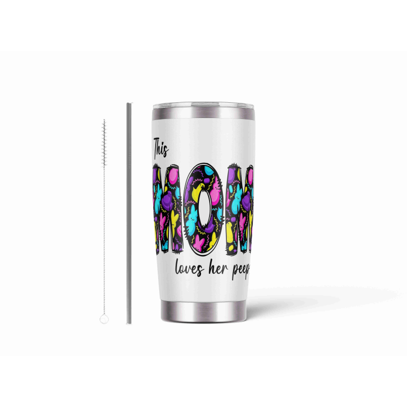 20oz Stainless Tumbler w/ Magnet Sliding Lid- Printed direct to Tumbler 1075