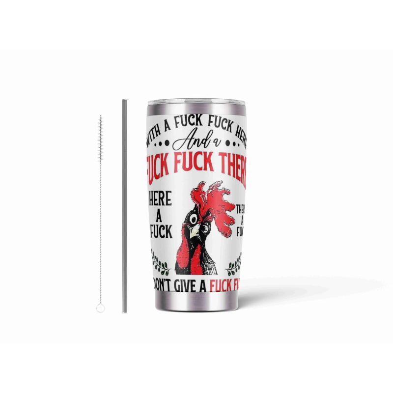 20oz Stainless Tumbler w/ Magnet Sliding Lid- Printed direct to Tumbler 1083