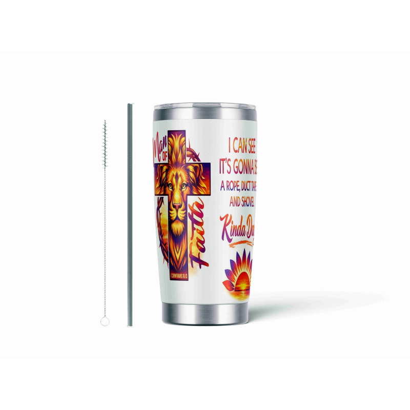20oz Stainless Tumbler w/ Magnet Sliding Lid- Printed direct to Tumbler 1084
