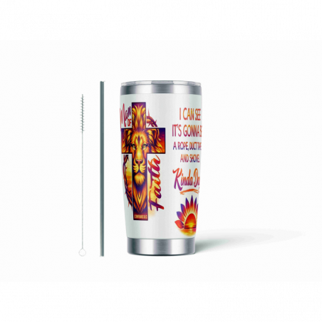 20oz Stainless Tumbler w/ Magnet Sliding Lid- Printed direct to Tumbler 1084