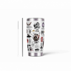 20oz Stainless Tumbler w/ Magnet Sliding Lid- Printed direct to Tumbler 1086