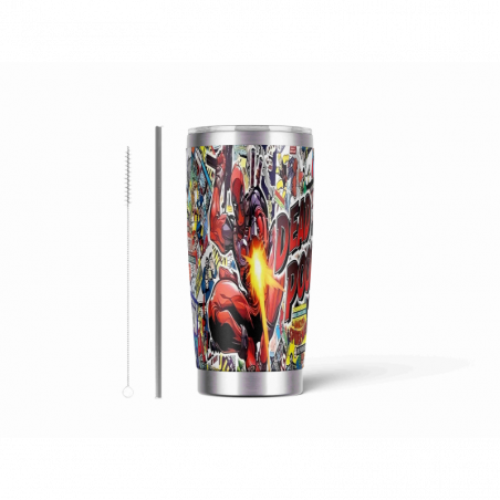 20oz Stainless Tumbler w/ Magnet Sliding Lid- Printed direct to Tumbler 1088