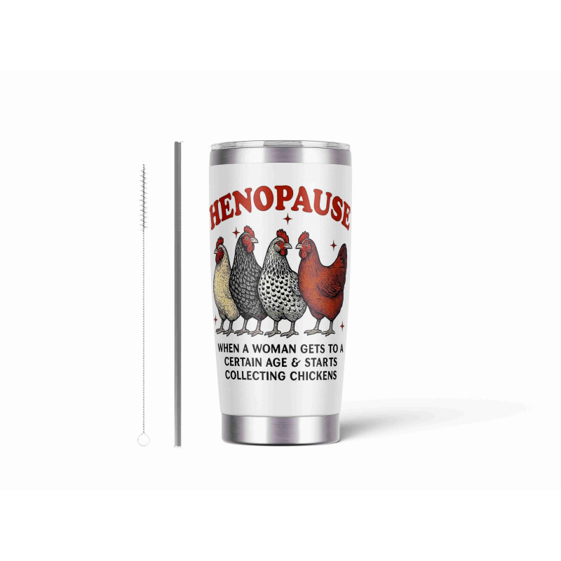 20oz Stainless Tumbler w/ Magnet Sliding Lid- Printed direct to Tumbler 1096