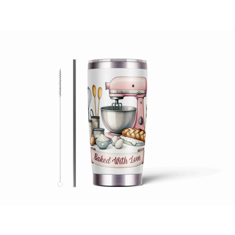 20oz Stainless Tumbler w/ Magnet Sliding Lid- Printed direct to Tumbler 1105