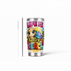 20oz Stainless Tumbler w/ Magnet Sliding Lid- Printed direct to Tumbler 1106