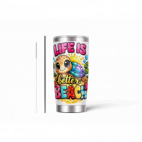 20oz Stainless Tumbler w/ Magnet Sliding Lid- Printed direct to Tumbler 1106