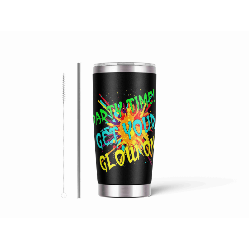 20oz Stainless Tumbler w/ Magnet Sliding Lid- Printed direct to Tumbler 1108